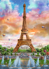 에펠탑 무지개 축제